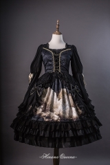Hinana -The Cloudy Moon Night- Lolita OP Dress Version II