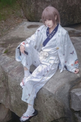 Mirror Flower Wa Lolita Haori and Pants