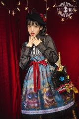 Miss Point -The Demon Cat- Gothic Lolita Beret with Cat Ears