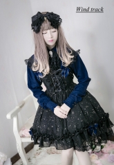 The Starry Night Sweet Classic Lolita Jumper Dress