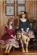 Post Office In Forest Sweet Lolita OP Dress
