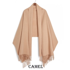 Doris Night Pure Color 100% Wool Lolita Shawl for Winter