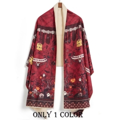 Doris Night Lolita Winter Shawl with Different Prints - Part I