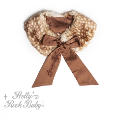 Pretty Rock Baby -Snow Deers- Sweet Lolita Fur Collar