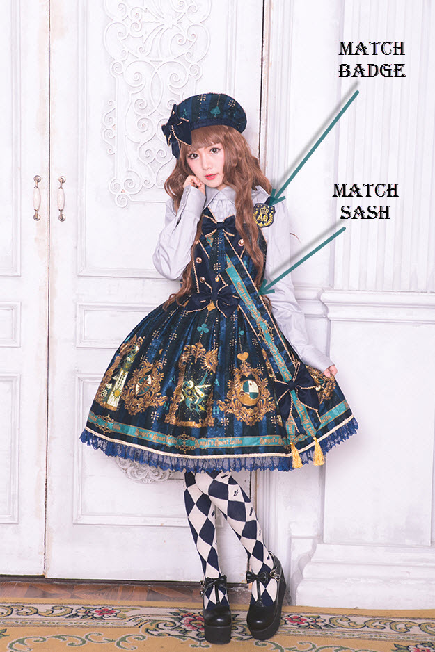 Angel's Heart -The Dream of Arcana- Lolita Normal Waist JSK