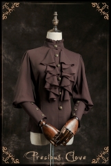 Precious Clove -The Gentle Knight- Vintage Gothic Lolita Blouse