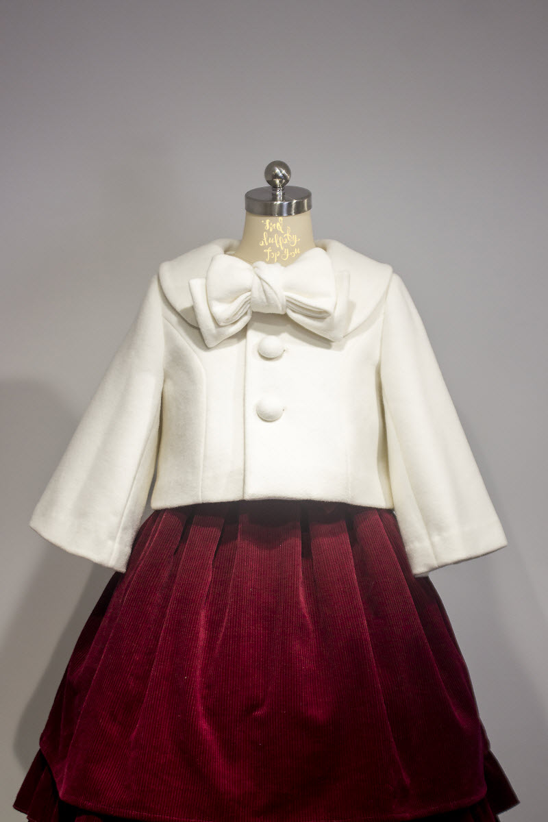 Cream White (double sided fleece)