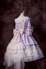 Hinana -Moira- Classic Lolita Back Veil with Big Bow