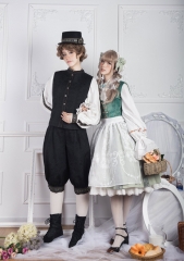 ZJ Story -Anna Polka- Vintage Ouji Classic Lolita Full Set