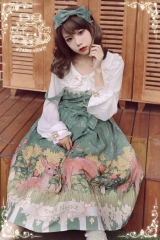 Starry Night -Snow Deers- Sweet Lolita Headbow