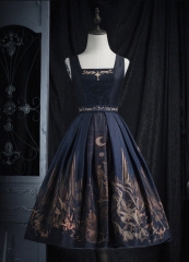 ZJ Story -The Graveyard of the Dragons- Gothic Lolita Jumper Dress