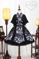 Yotsuba -The Spring Cranes- Qi Lolita Cape