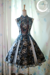 White Moon -The Ancient Chinese Dragons- Qi Lolita Jumper Dress