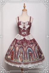 Krad Lanrete -Barbe Bleue- Vintage Classic Lolita JSK Version I
