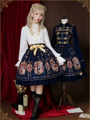 The Coronation of Brumaire Military Lolita Skirt