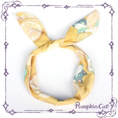 Pumpkin Cat -The Lemon Cats- Lolita Headdress