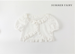 Summer Fairy -Doughnuts- Sweet Lolita Short Blouse