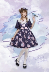 Avenue Denfer -Jewelry Makeup Boxes- Vintage Classic Lolita OP Dress
