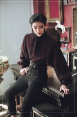ZJ Story -The Antique Poem- Vintage Classic Ouji Lolita Blouse