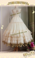 Boguta -Starry Night- Sweet Lolita Skirt Under Skirt Version II - SAME DAY SHIPPING