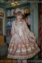 Dream Magical -Teddy Cafe- Sweet Lolita OP Dress