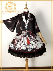 Rose Cat Lolita -The Divine Maiden- Qi Lolita Cape Version I