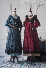 ZJ Story -The Elegy of The Sirens- Vintage Lolita OP Dress