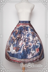 Krad Lanrete -The Twelve Constellations of the Zodiac- Vintage Classic Lolita Skirt
