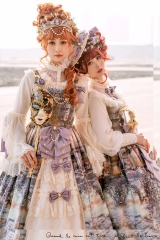 Miss Point -Ragnarok- Vintage Classic Lolita JSK (Open Front Version)