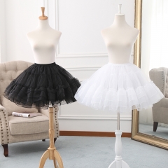 A-line Shaped 43cm Long Puffy Lolita Petticoat