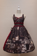 Flower Banquet 【No Longer Human - Ningen Shikkaku】 Wa Lolita Normal Waist JSK