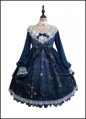 Angel's Heart -Mysterious Milky Way- Vintage Classic Lolita OP Dress