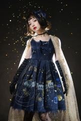 LeMiroir -Train To The Milky Way- Lolita Normal Waist JSK