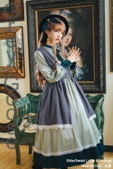 BitterSweet Lolita -Grey Goose- Vintage Classic Lolita Vest
