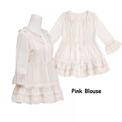 ThinkFly X Icing Utopia -Hear the Wind Sing- Vintage Classic Lolita Blouse