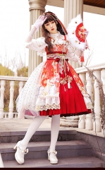Fantasy Mirror -The Wish Cat- Qi Lolita JSK