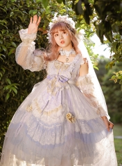 LingXi -Ice Kingdom- Gorgeous Lolita JSK