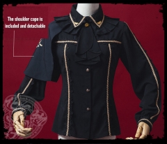 Bakemono -The Elegy of Valkyrie- Military Lolita Blouse