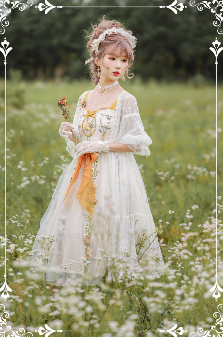 ZeeYe Studio -Monica's Garden- Outlayer Dress
