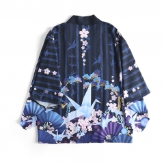 Origami Crane Wa Lolita Haori