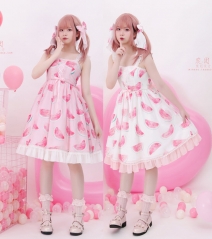 Miwako -Sweet Watermelons- 2019 Summer Lolita JSK Version I