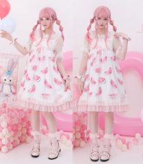 Miwako -Sweet Watermelons- 2019 Summer Lolita JSK Version II