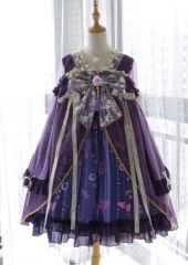 Falling Flowers in Water Qi Lolita OP Dress