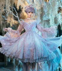 Fantastic Wind -The Raindrops- Vintage Classic Lolita Dress