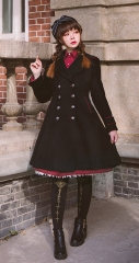AmaStacia -The Location of Sunset- Ouji Lolita Military Lolita Coat (Female Version)