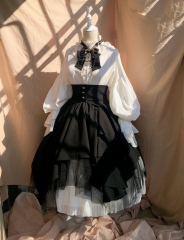 Time Temple -The Night Prayer- Vintage Gothic Lolita Skirt