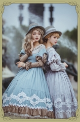 The April Song Vintage Classic Lolita OP Dress
