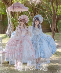 Elpress L -KeluoLith- Vintage Classic Lolita OP Dress