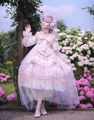 LingXi -Frosting Stars- Vintage Classic Lolita JSK