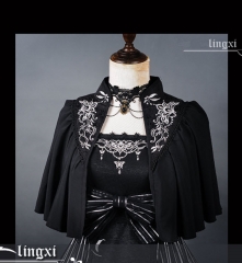 LingXi -Bi An Zhi Ge- Vintage Classic Lolita Cape